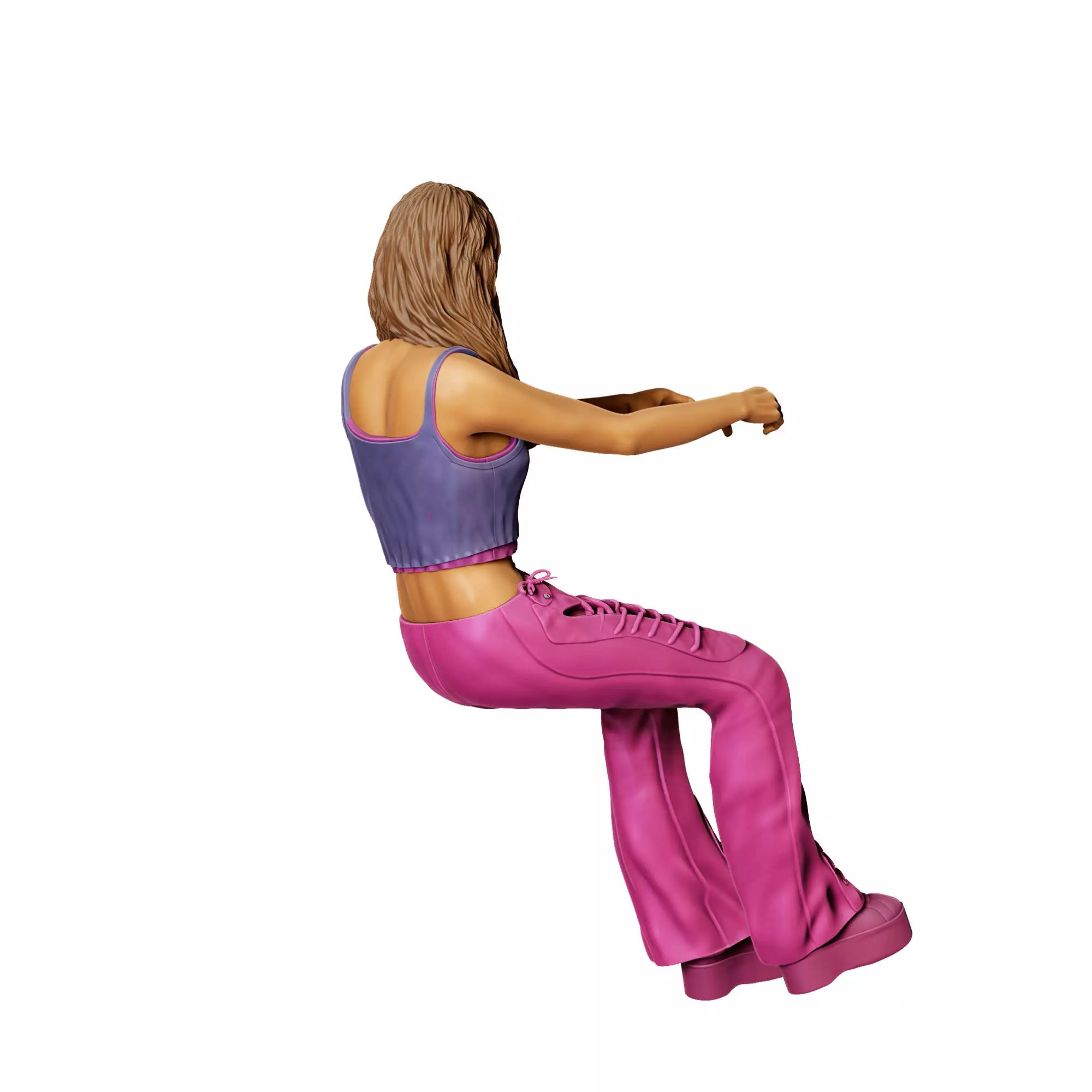 N4 Fast and Furious Sitting SUKI 3D print model_6