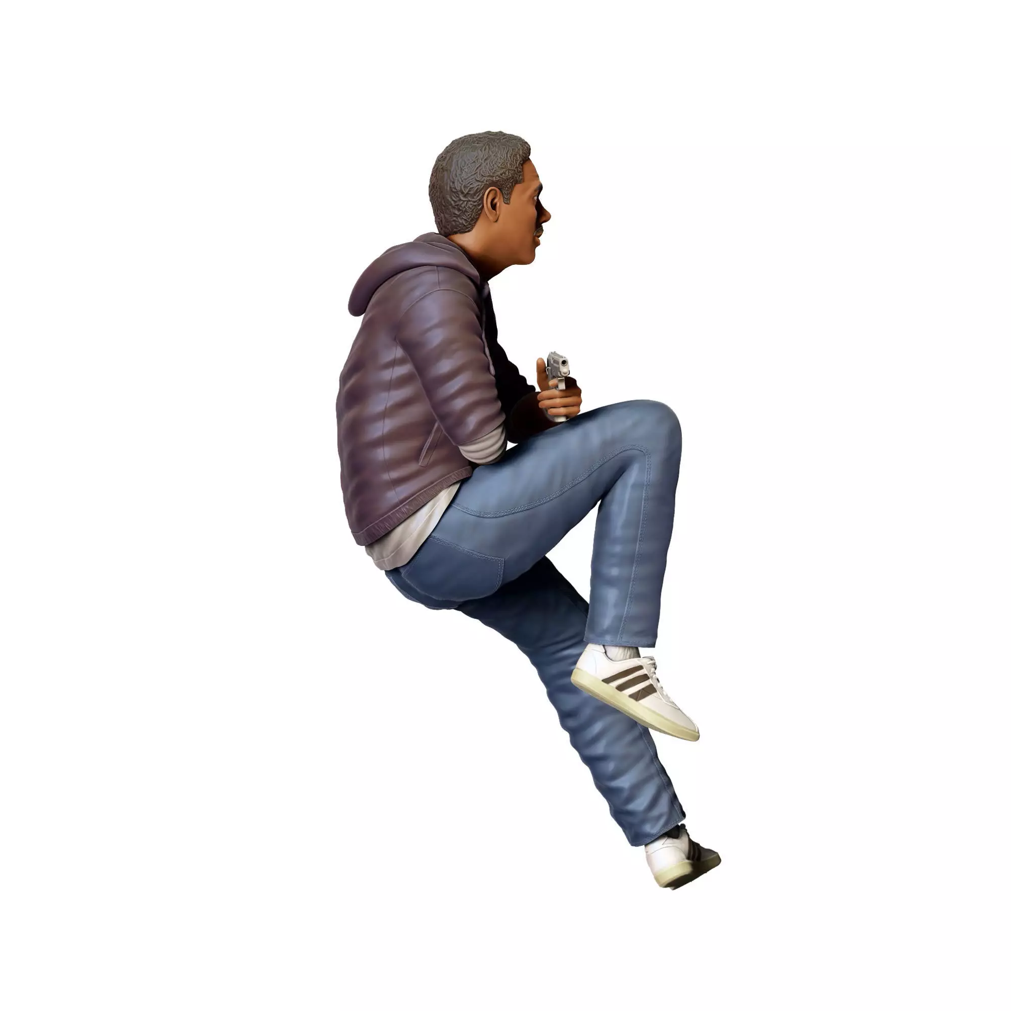 Eddie Murphy Beverly Hills Cop 3D print model_5