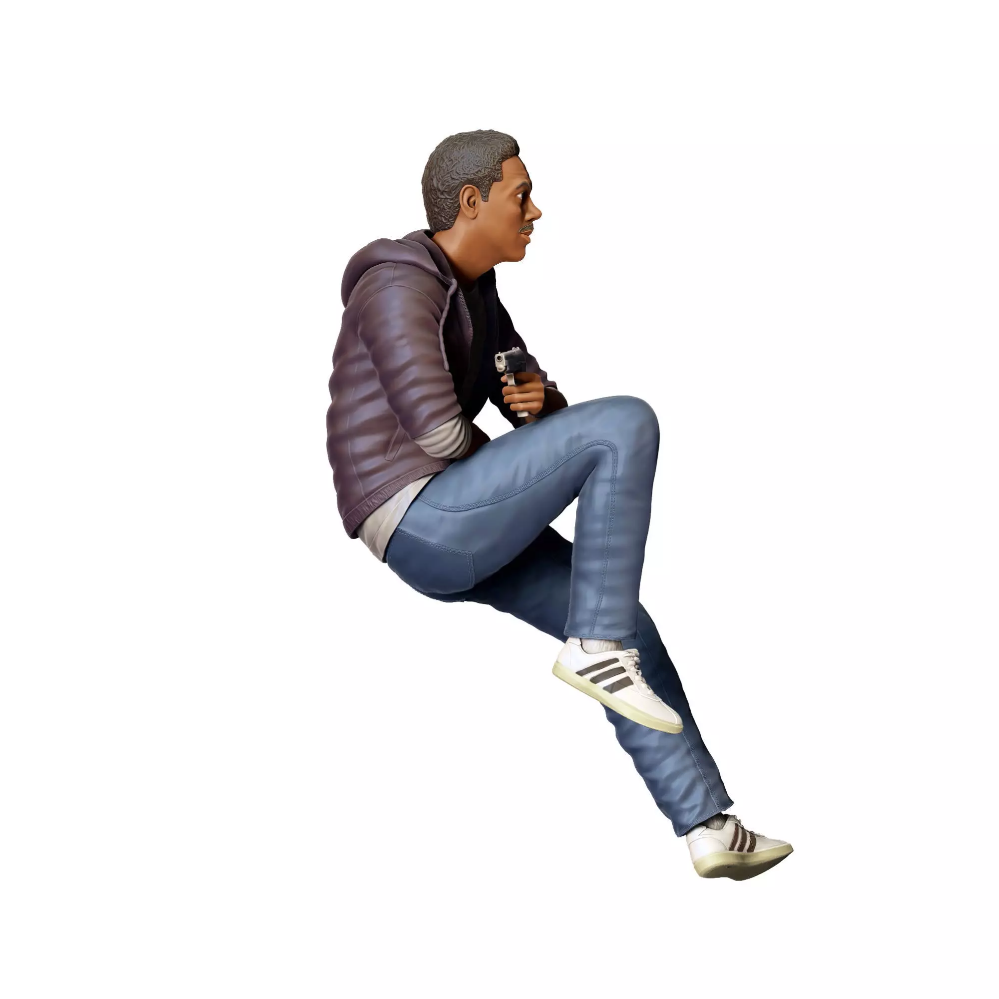 Eddie Murphy Beverly Hills Cop 3D print model_4