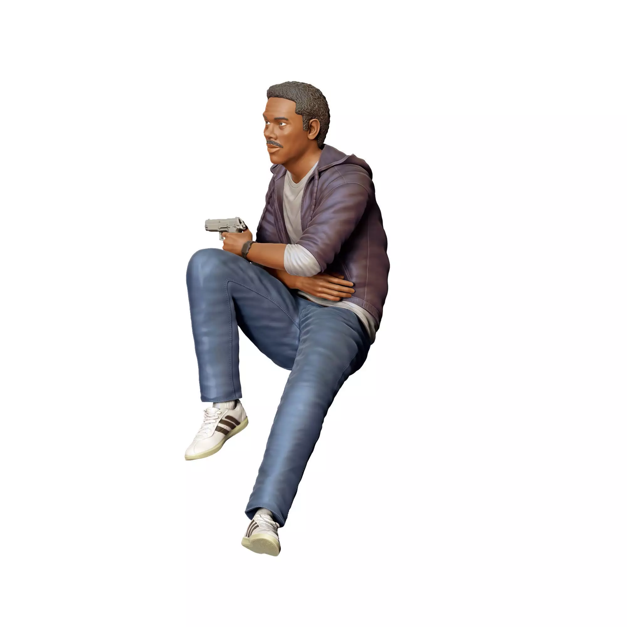 Eddie Murphy Beverly Hills Cop 3D print model_15