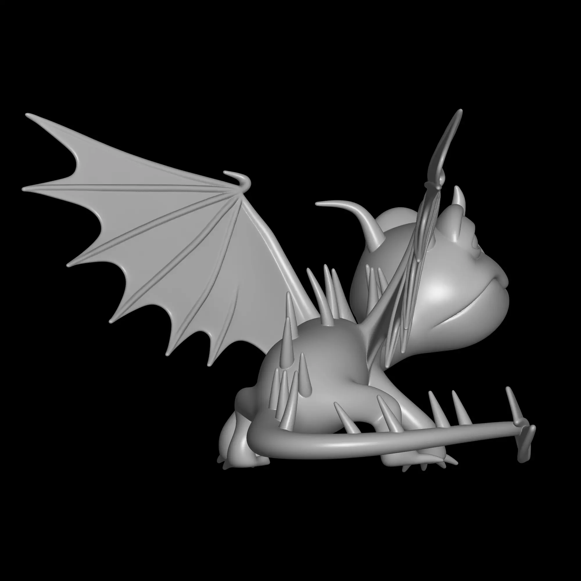 Terrible Terror from How to Train your Dragon 3D print model_2