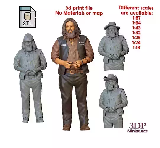 N4 Sons of Anarchy Bobby Munson Mark boone Jr