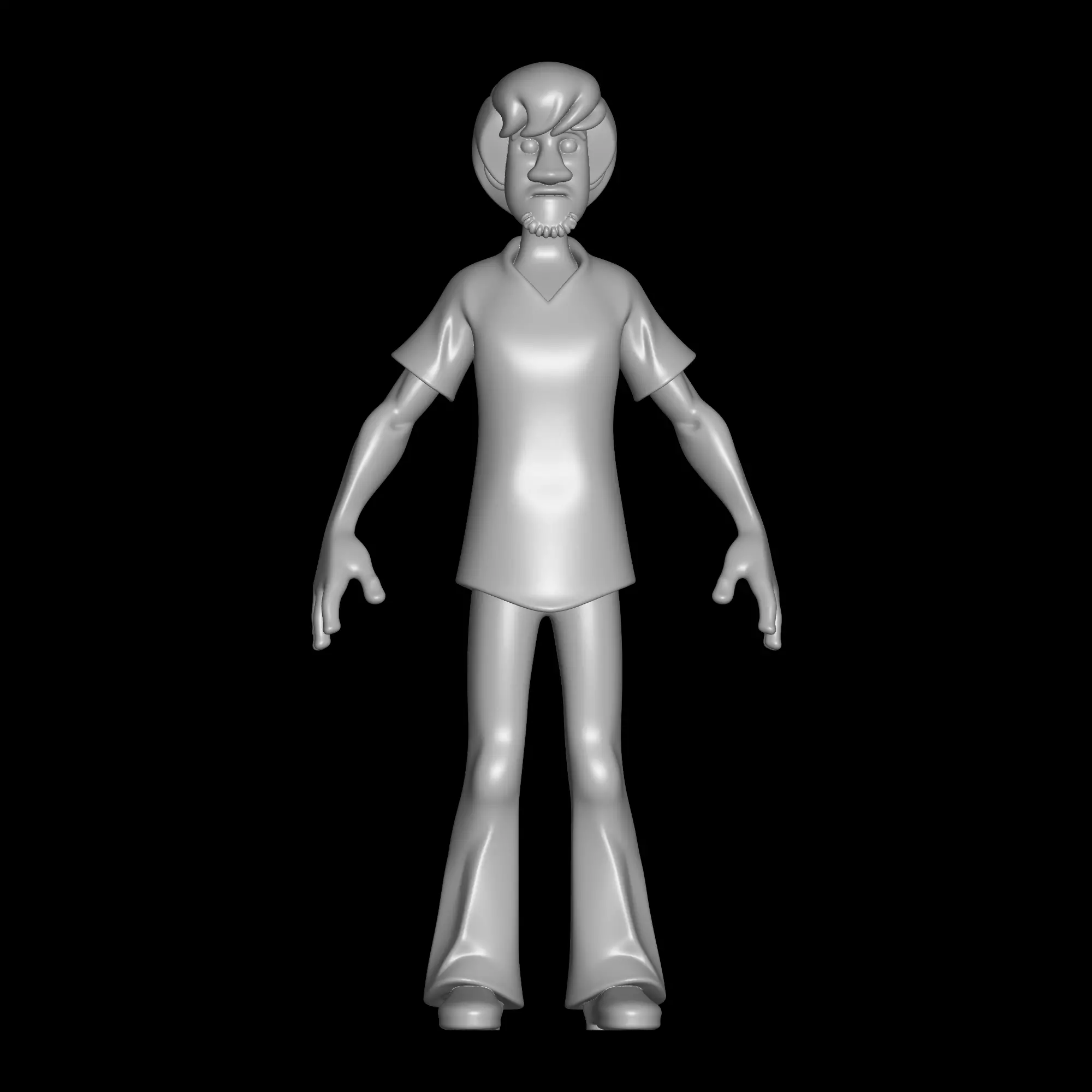 Shaggy Rogers from Scooby Doo 3D print model_0
