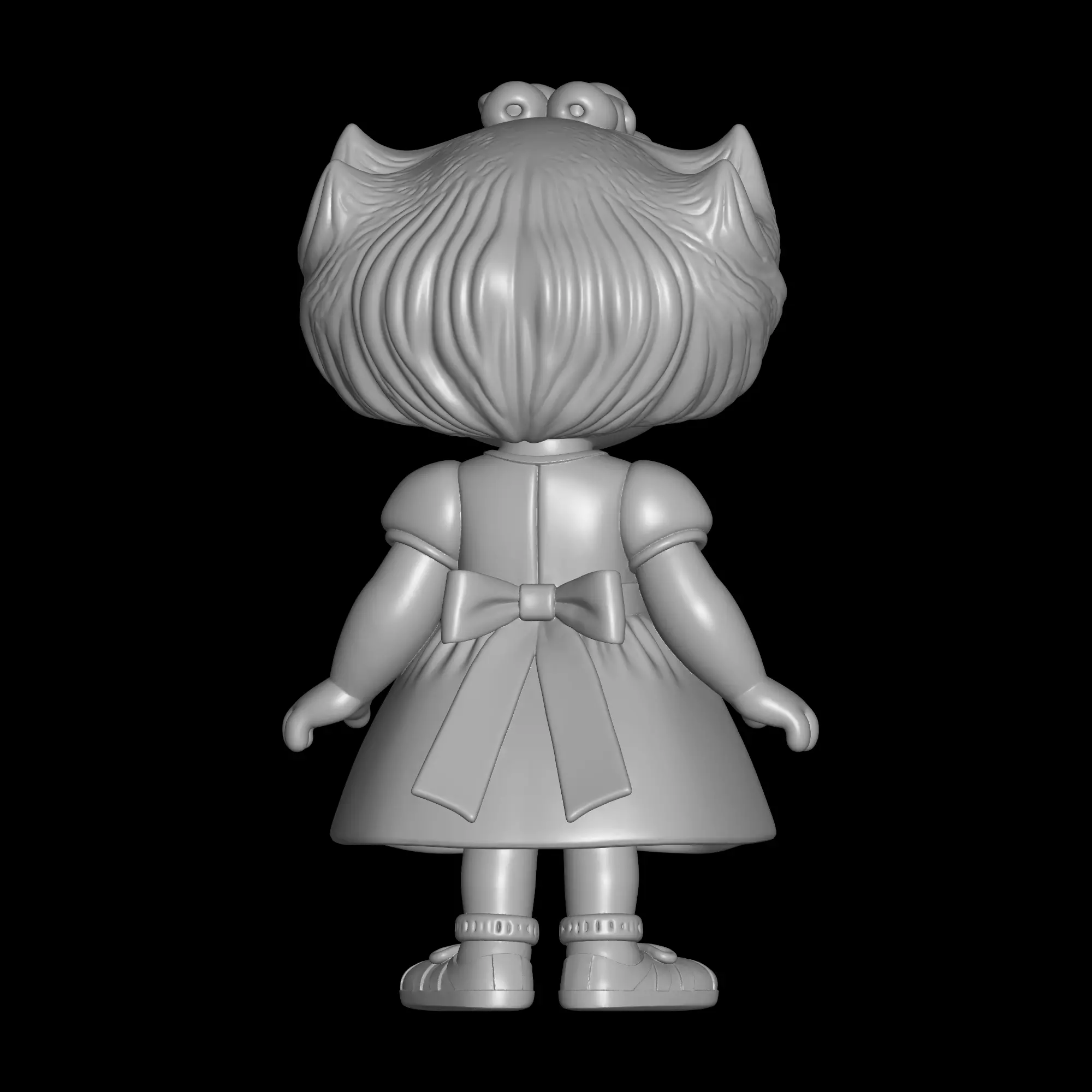 Sally Brown from Snoopy 3D print model_2