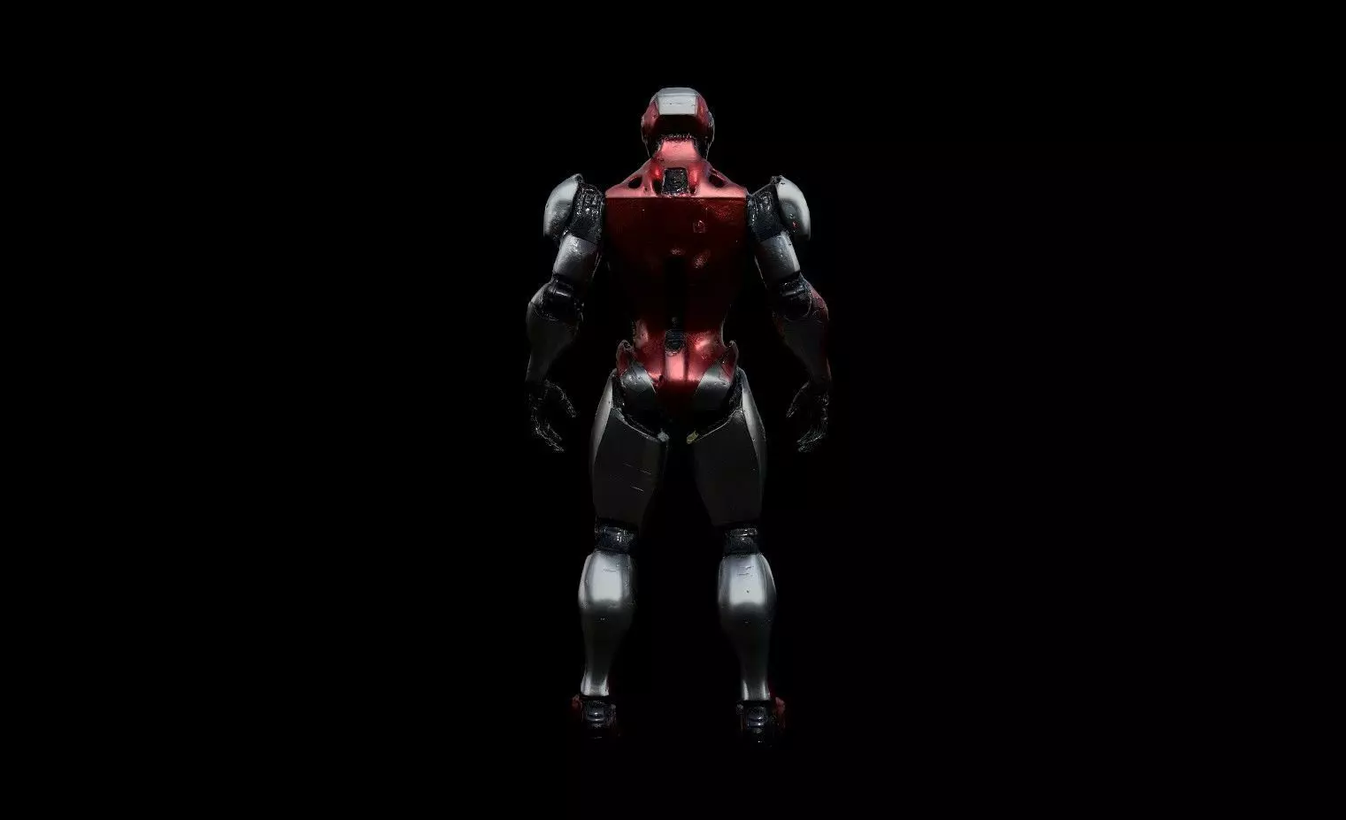 Robots Pack 1 Low-poly 3D model_22