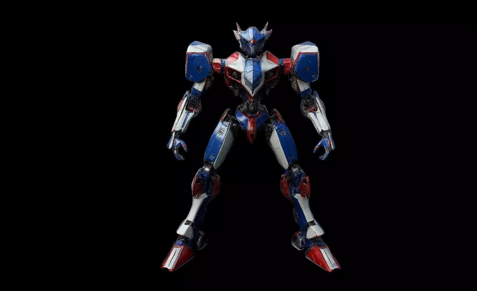 Robots Pack 1 Low-poly 3D model_4