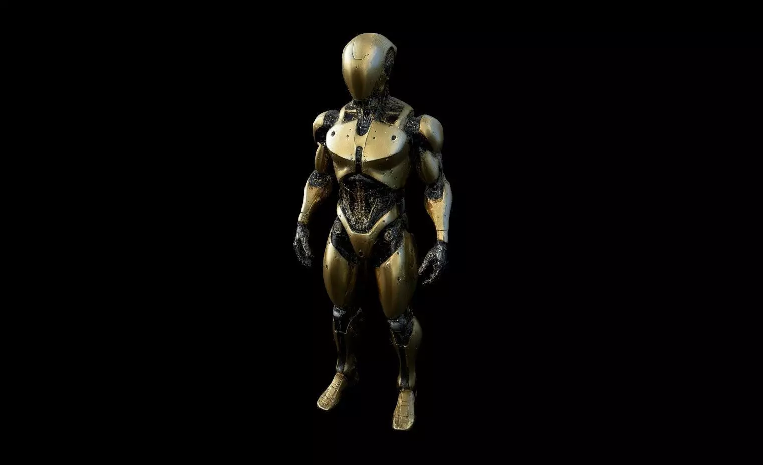 Robots Pack 1 Low-poly 3D model_15