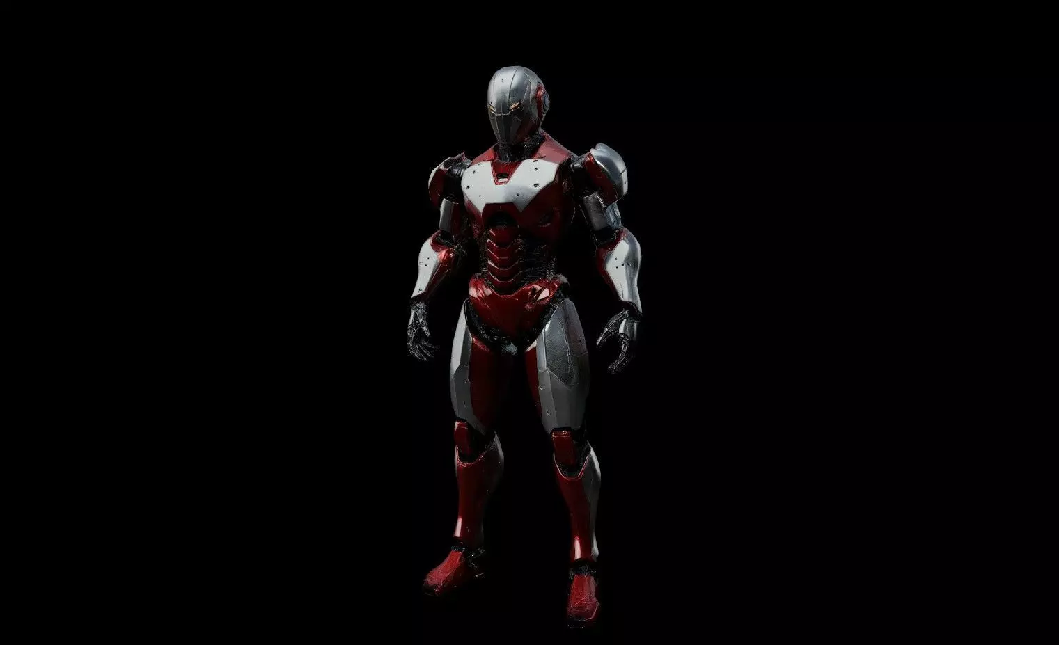 Robots Pack 1 Low-poly 3D model_12