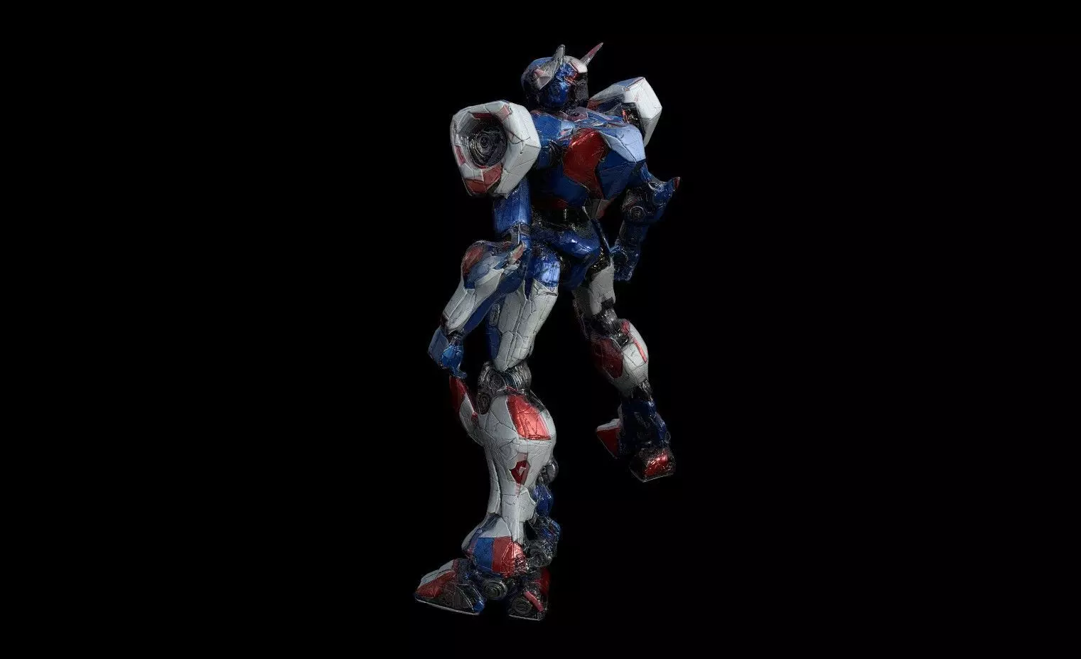 Robots Pack 1 Low-poly 3D model_19