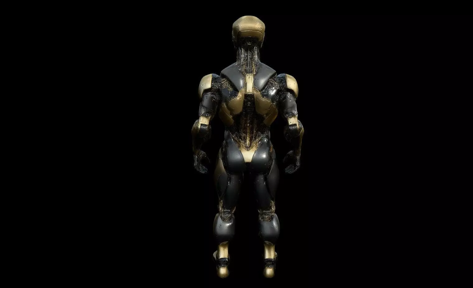 Robots Pack 1 Low-poly 3D model_25