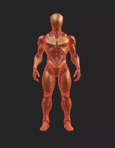 Robots Pack 1 Low-poly 3D model_30