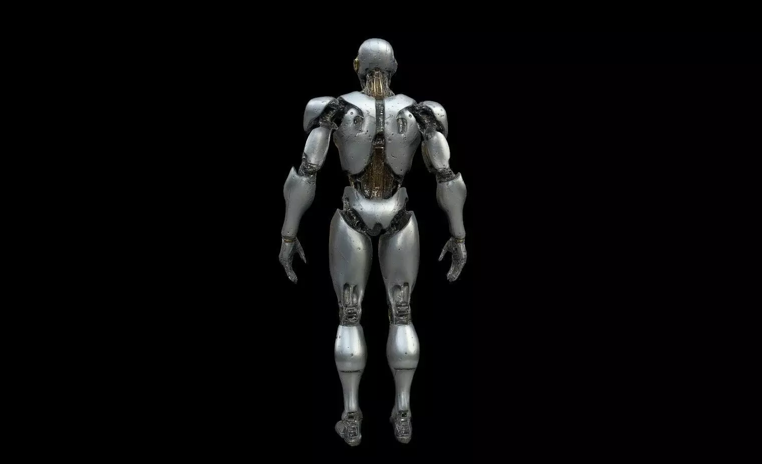 Robots Pack 1 Low-poly 3D model_23