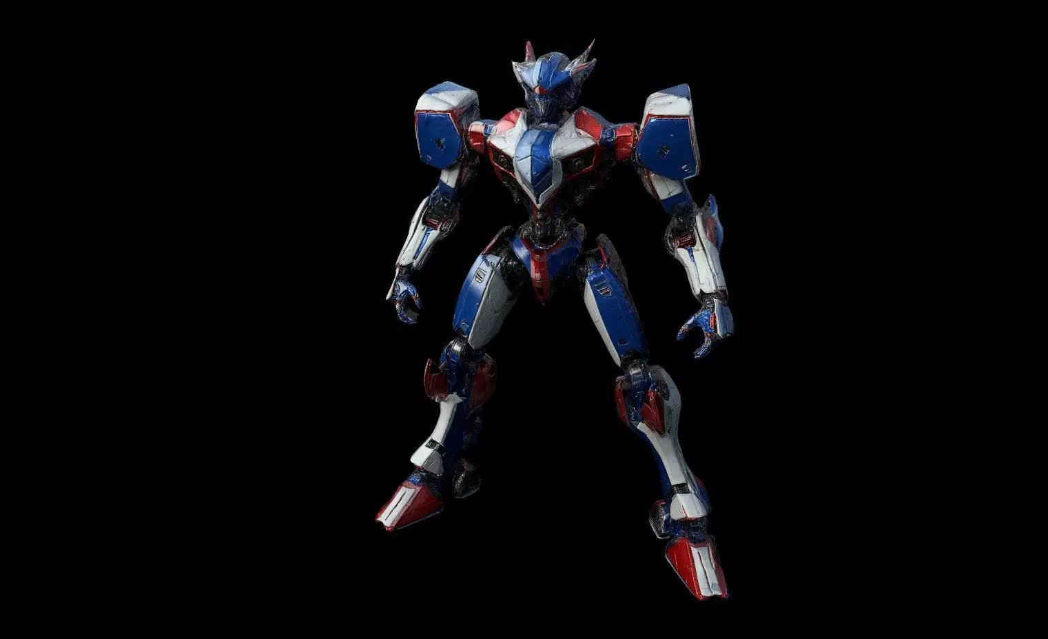 Robots Pack 1 Low-poly 3D model_9