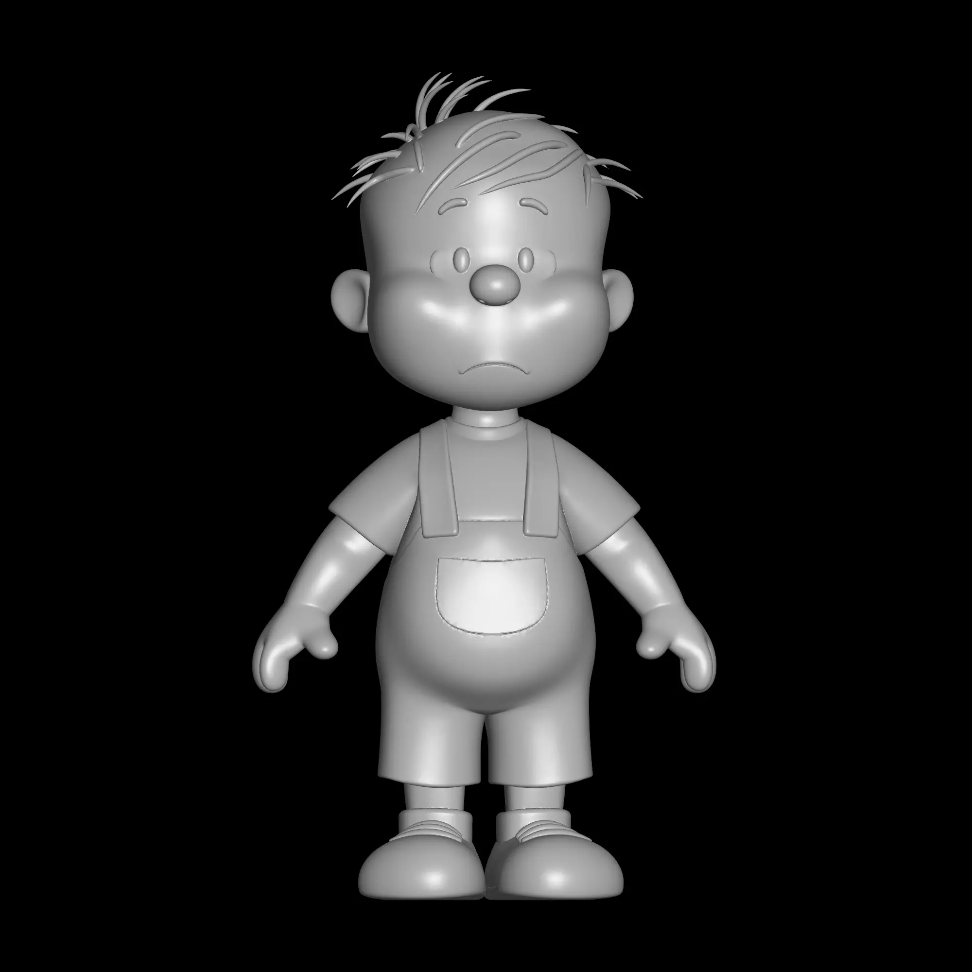 Rerun Van Pelt from Snoopy 3D print model_0