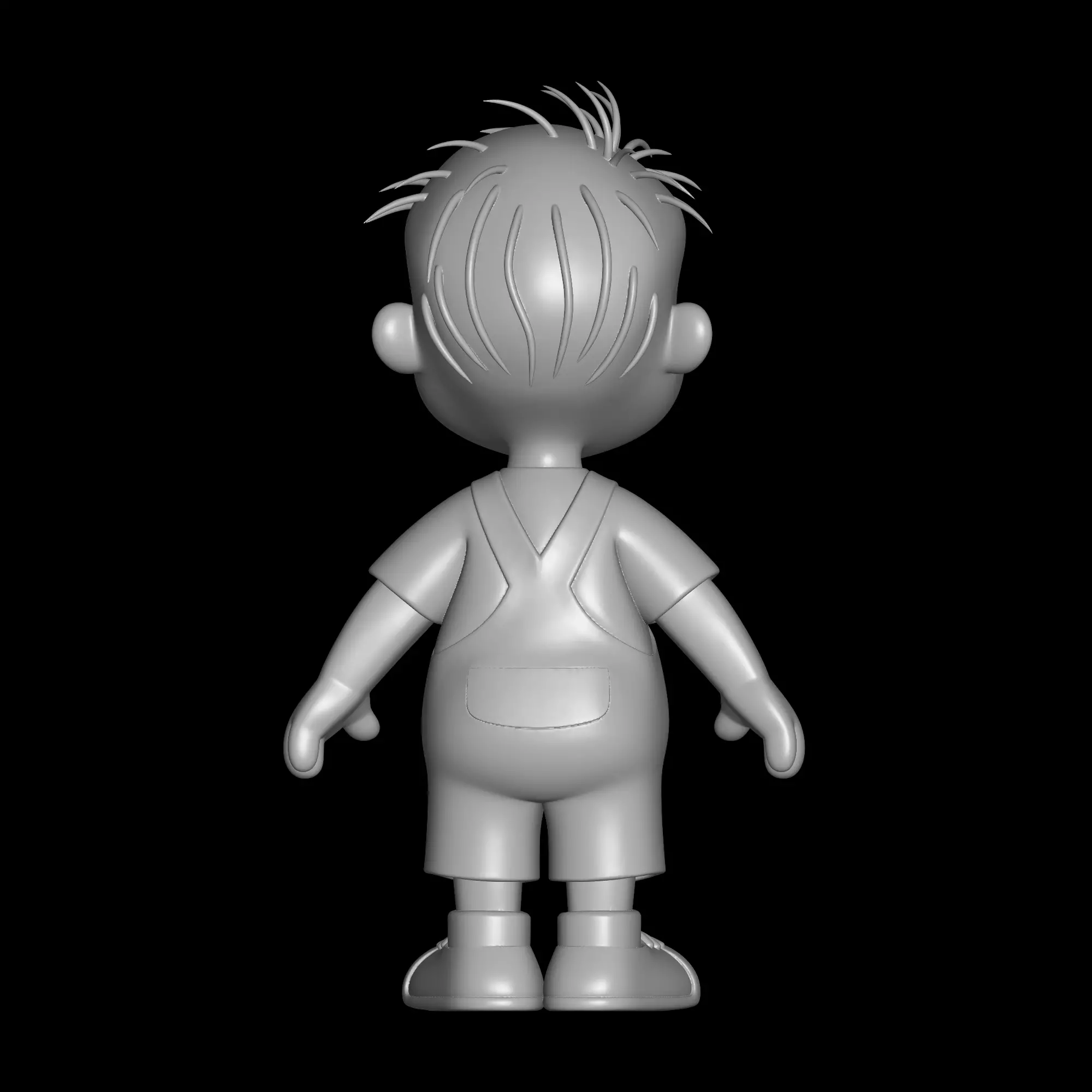 Rerun Van Pelt from Snoopy 3D print model_2