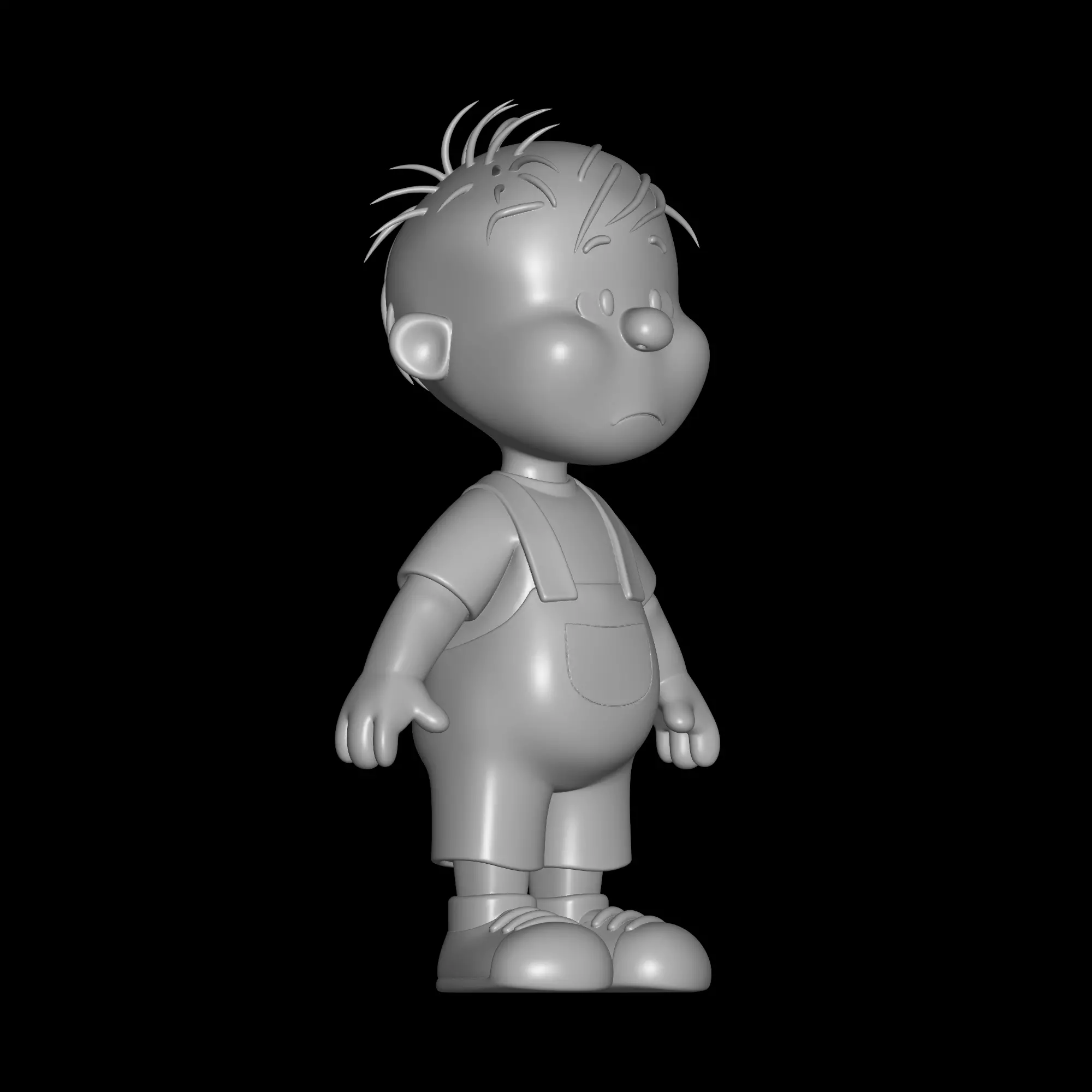 Rerun Van Pelt from Snoopy 3D print model_1