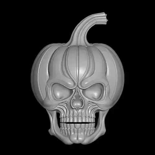 Pumkin Skull Halloween