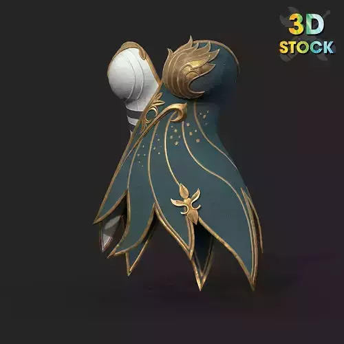 Breast Body Armor Character Asset