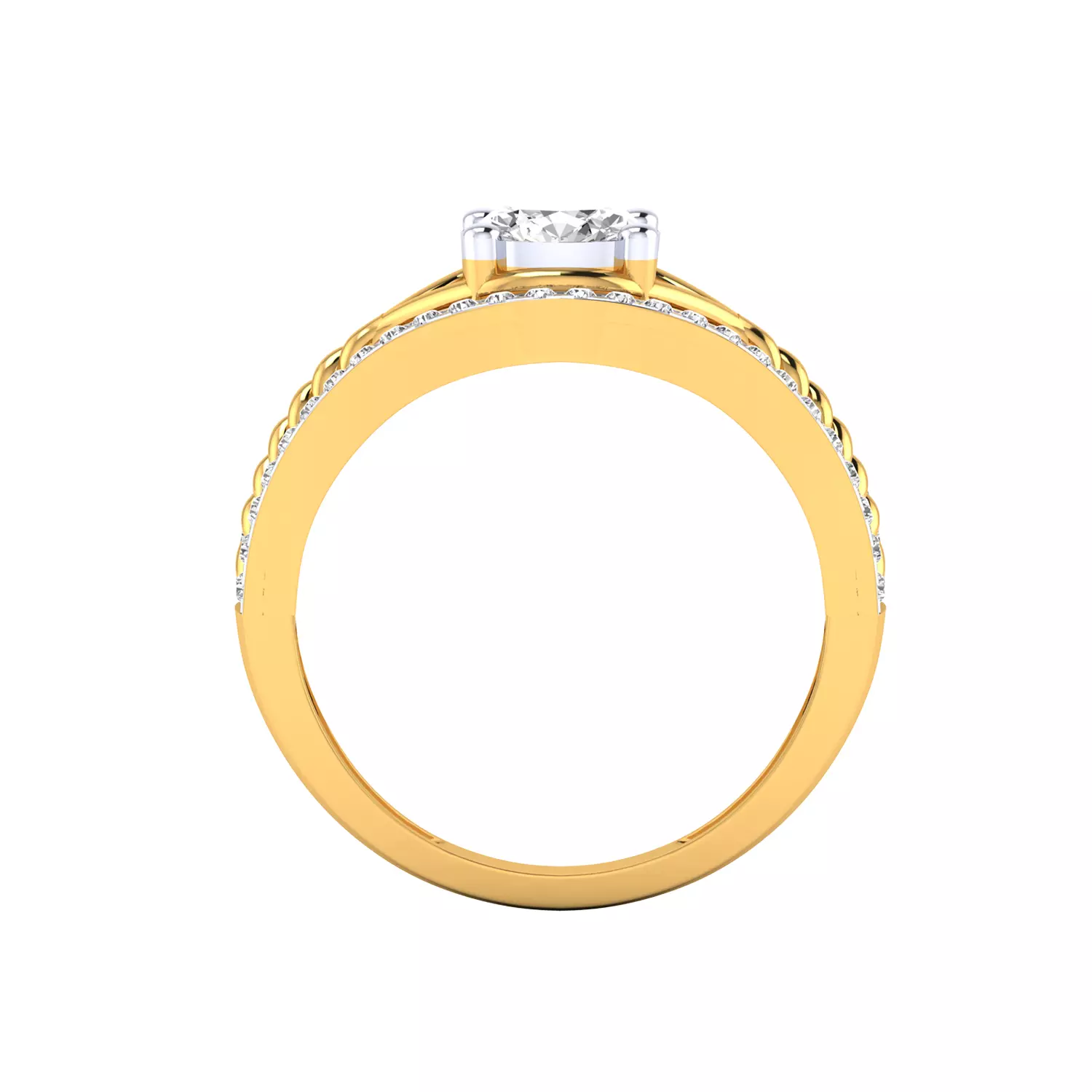 Women Ring Render 3dm STL MTL SLC JCD OBJ FBX Details 3D print model_25