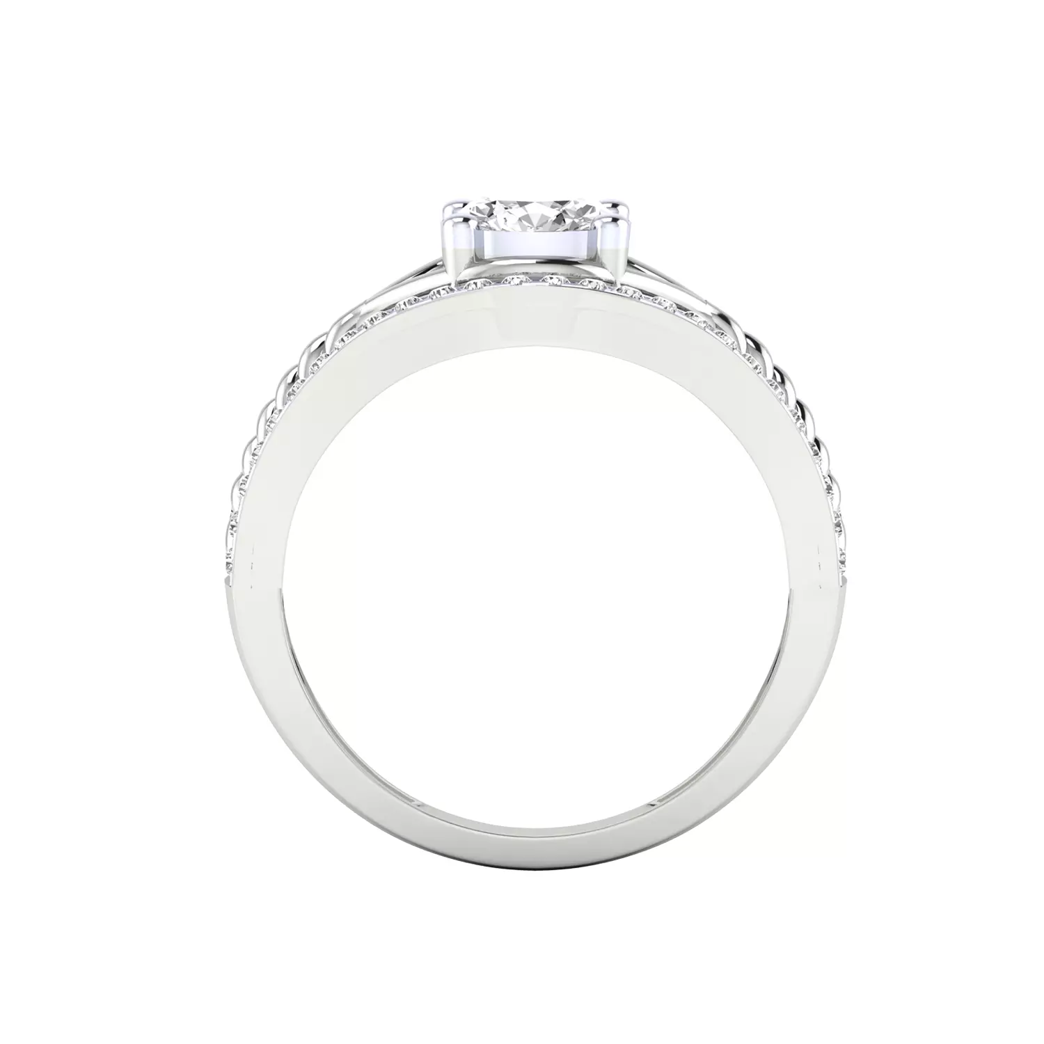 Women Ring Render 3dm STL MTL SLC JCD OBJ FBX Details 3D print model_3