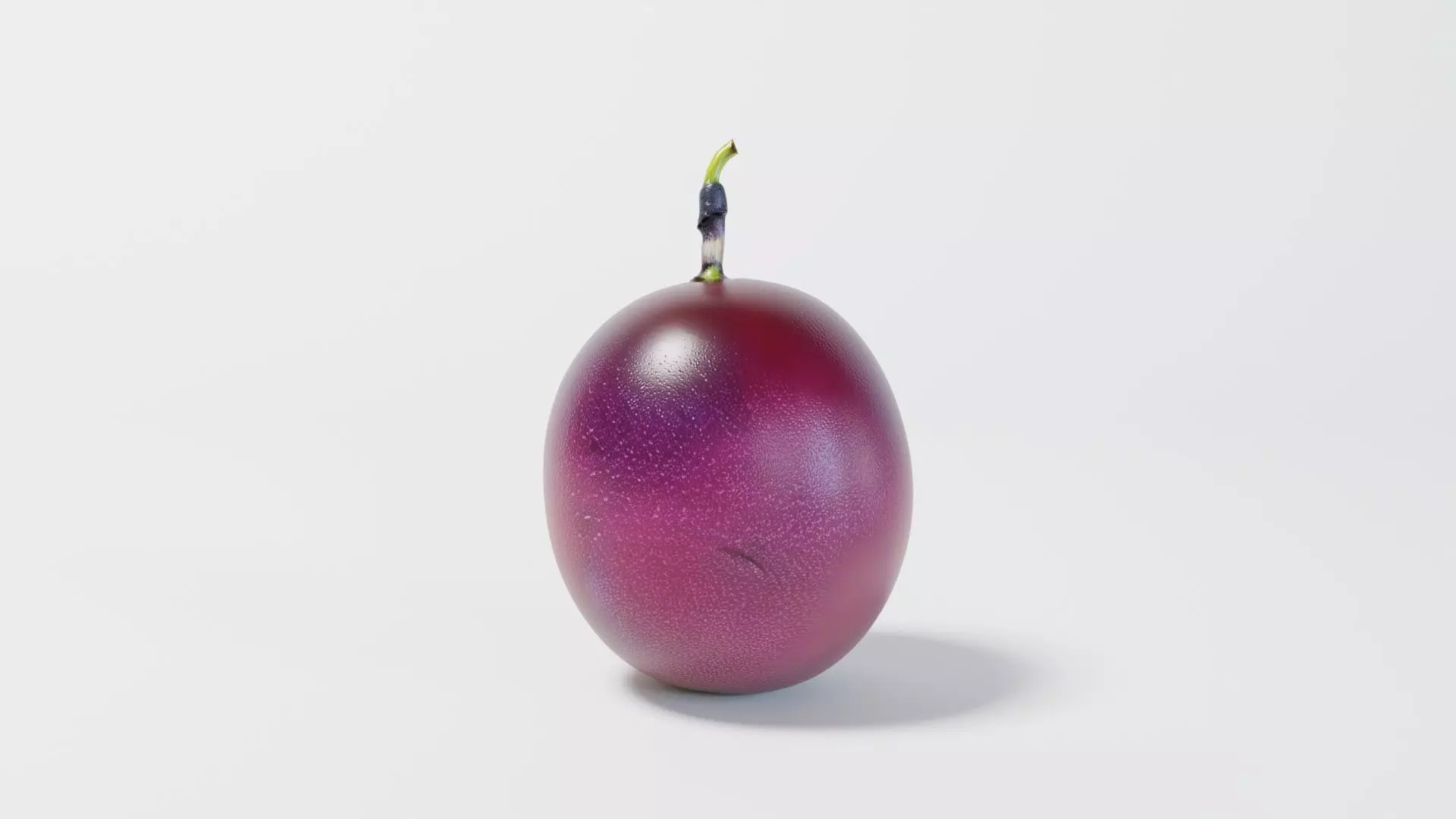 A Passion fruit 3D model_0