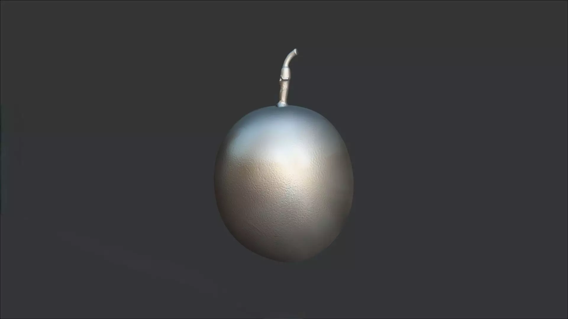A Passion fruit 3D model_2