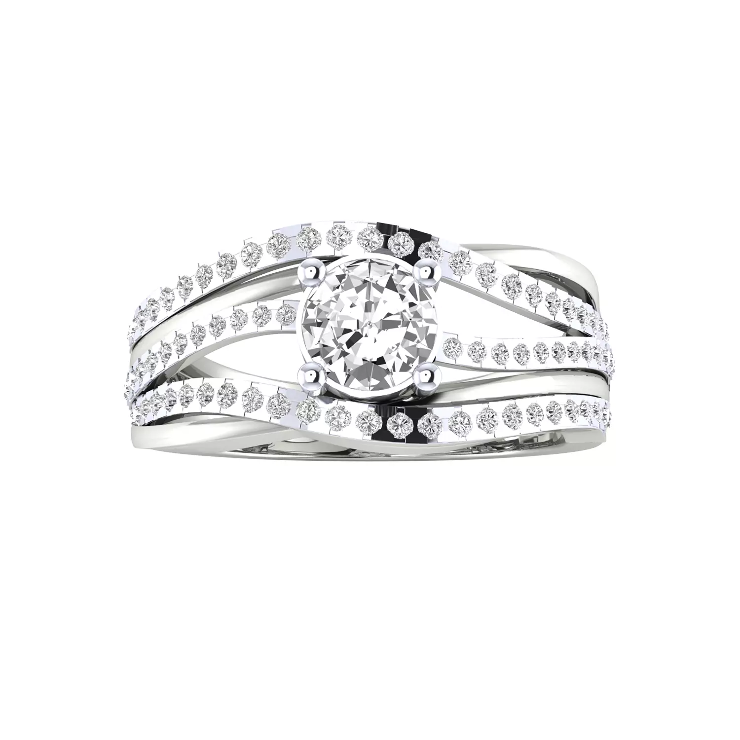  Women Ring Render 3dm STL MTL SLC JCD OBJ FBX Details 3D print model_23