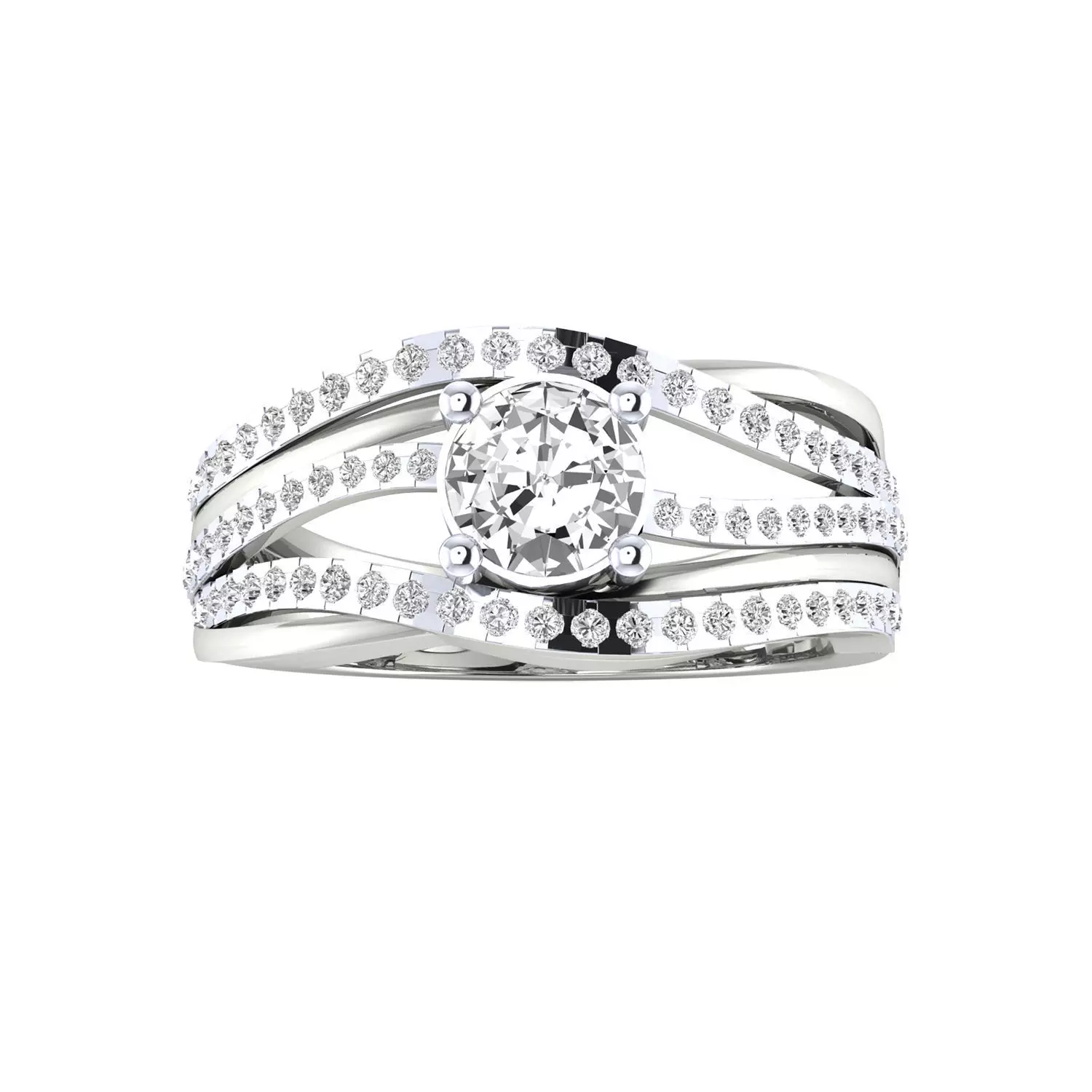  Women Ring Render 3dm STL MTL SLC JCD OBJ FBX Details 3D print model_15