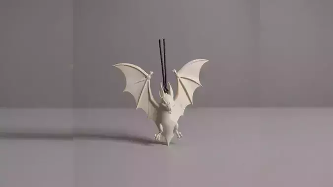 Hanging Bat Ornament - Spooky Miniature