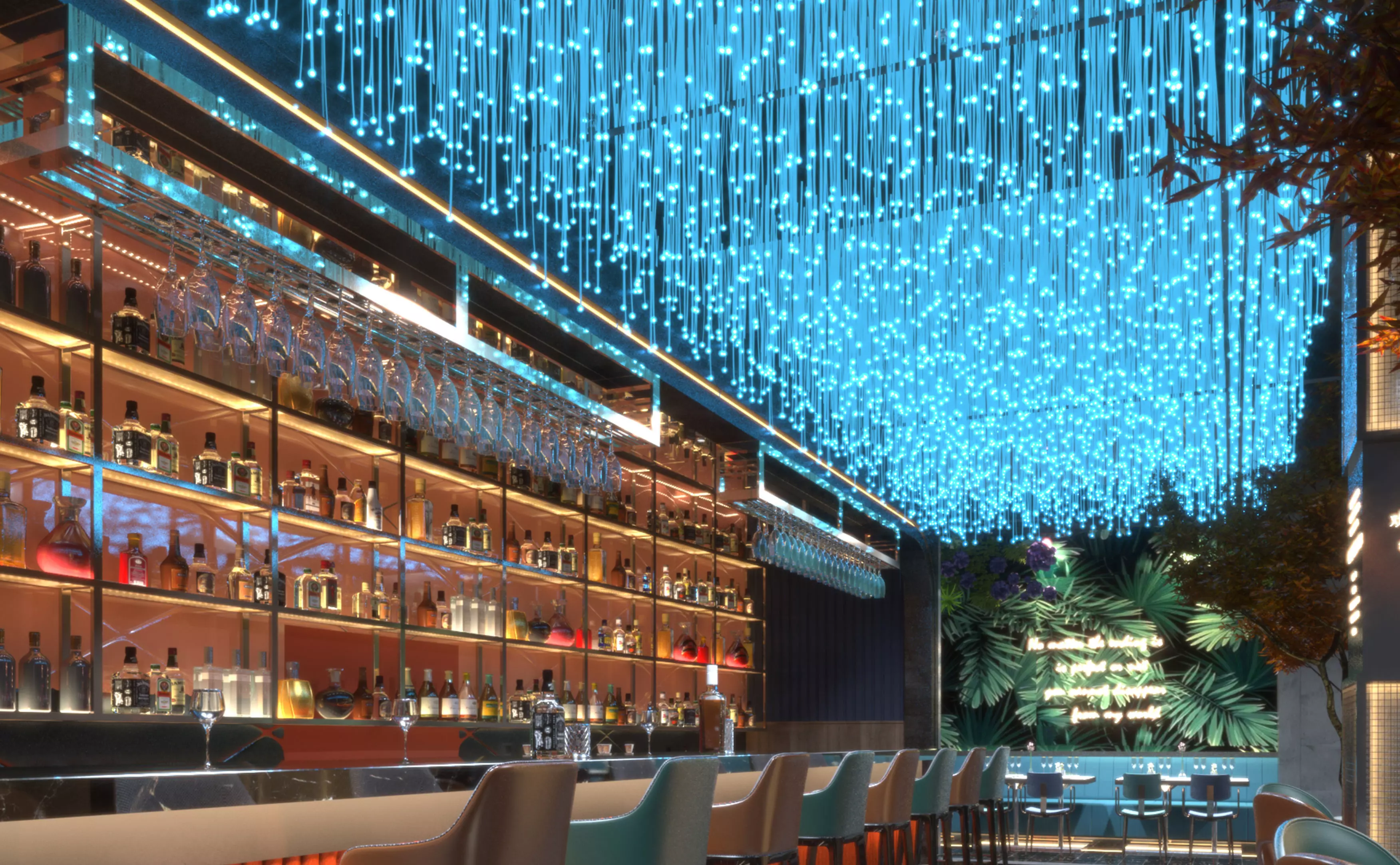 night club interior 3D model_4