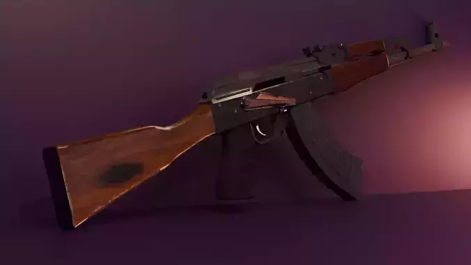 High Poly AKM