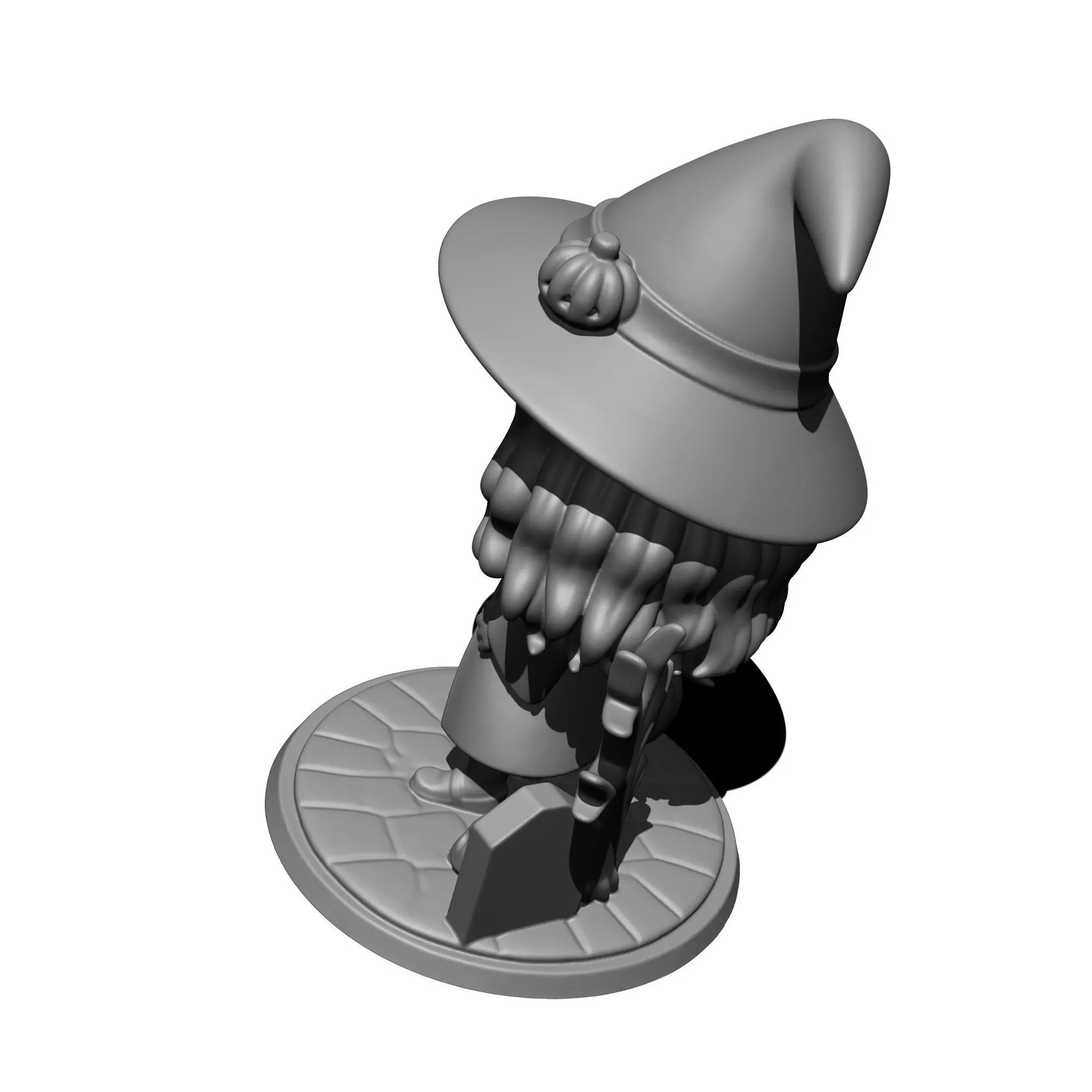 Hermione CHIBI Harry Potter 3D print model_3