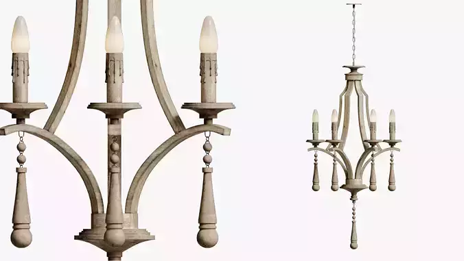 CHANDELIER SCANDINAVIA 3D model