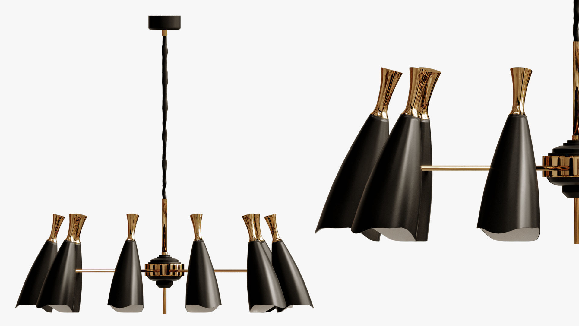 CHANDELIER DELIGHTFULL DUKE CHANDELIER 3D model_3