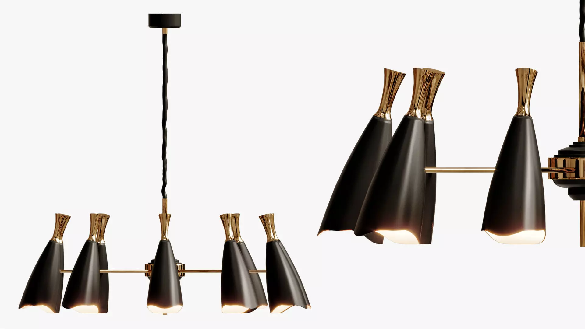 CHANDELIER DELIGHTFULL DUKE CHANDELIER 3D model_0