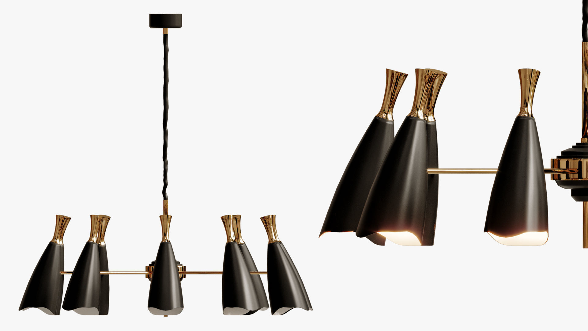 CHANDELIER DELIGHTFULL DUKE CHANDELIER 3D model_1