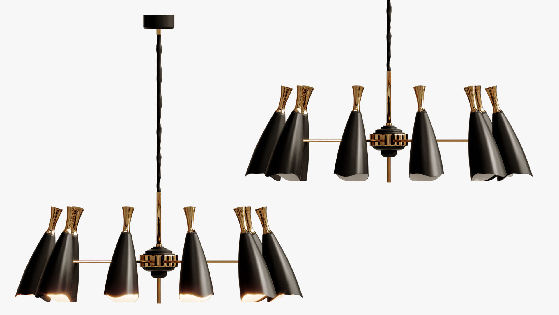 CHANDELIER DELIGHTFULL DUKE CHANDELIER 3D model_6