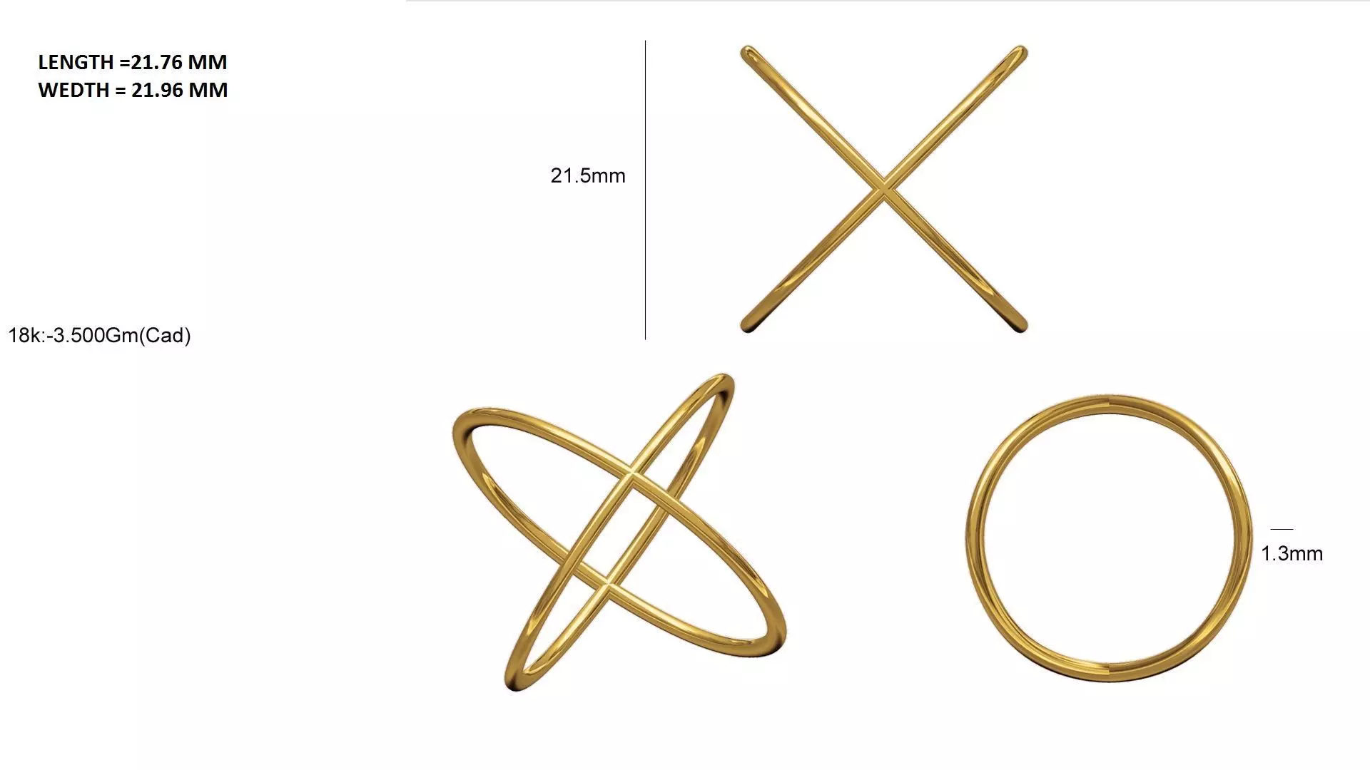  Women Ring Render 3dm STL MTL SLC JCD OBJ FBX Details 3D print model_24