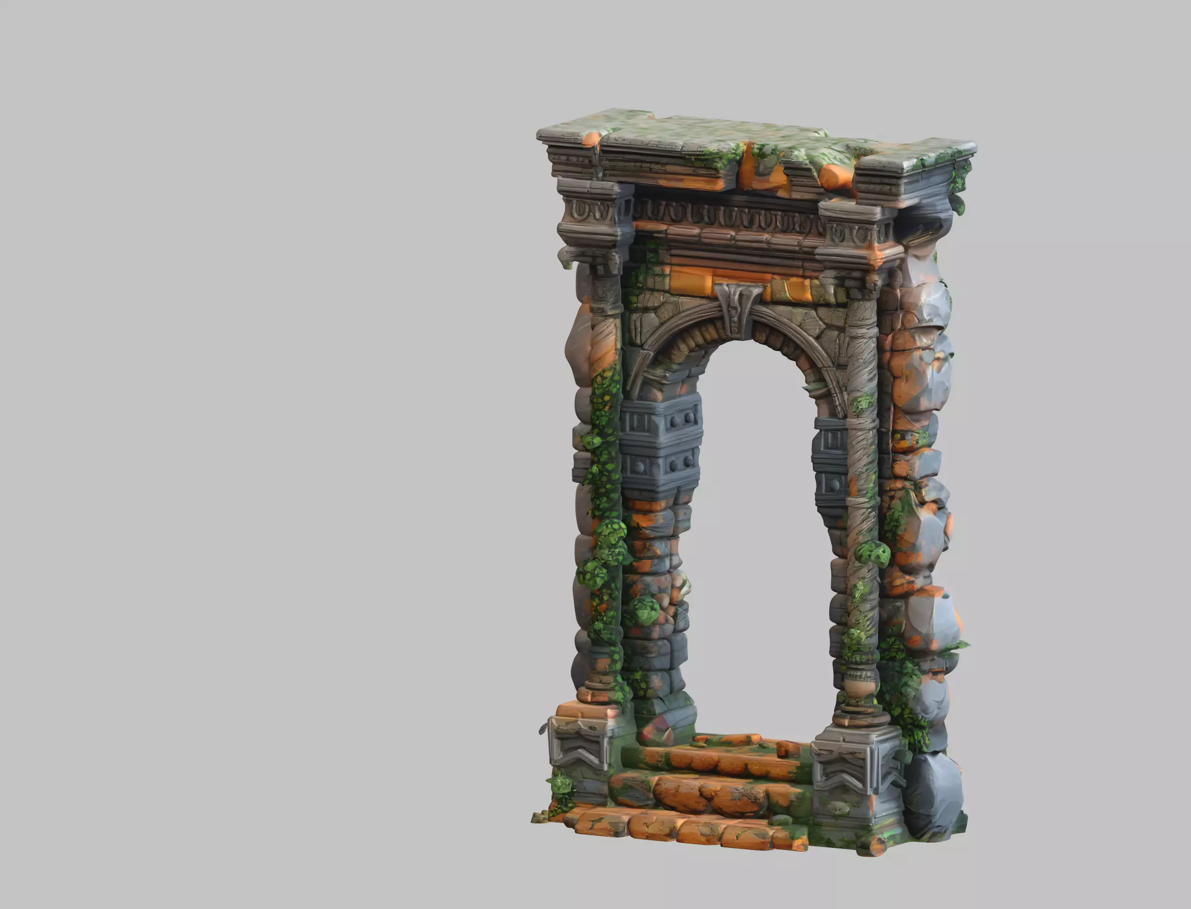 Medieval Bow STL Diorama Accessory 3D print model