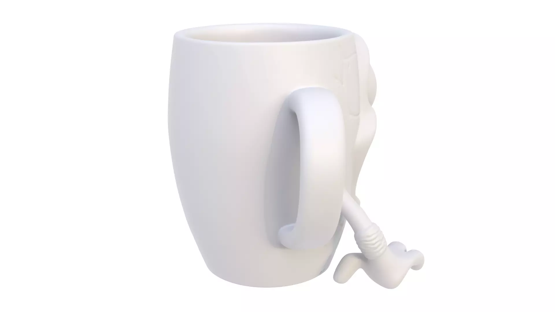 Toothed mug 3D model_5