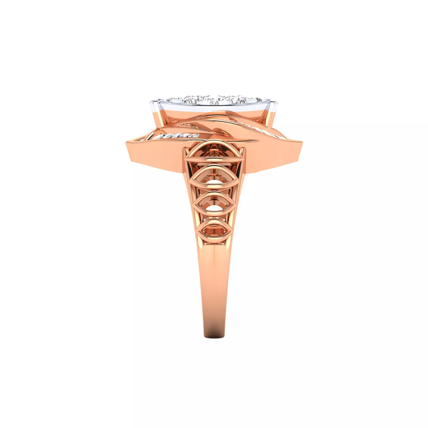  Women Ring Render 3dm STL MTL SLC JCD OBJ FBX Details 3D print model_3