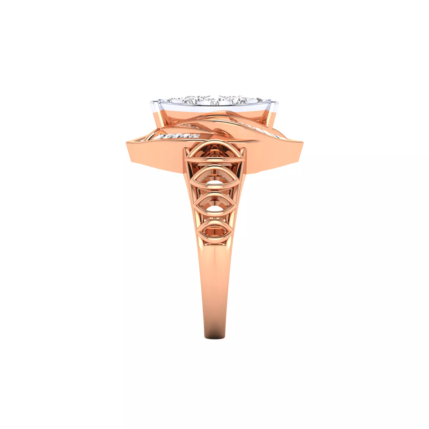 Women Ring Render 3dm STL MTL SLC JCD OBJ FBX Details 3D print model_4