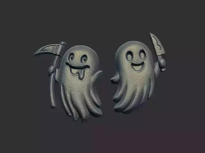 ghost axe knife cnc model