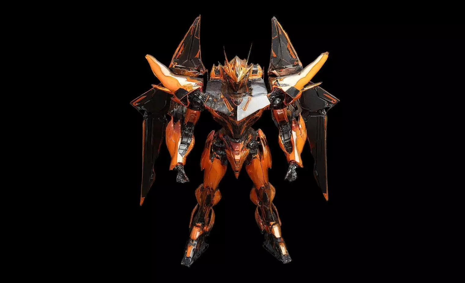 Robots Pack 2 Low-poly 3D model_20