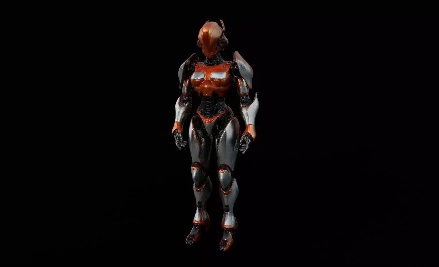 Robots Pack 2 Low-poly 3D model_14