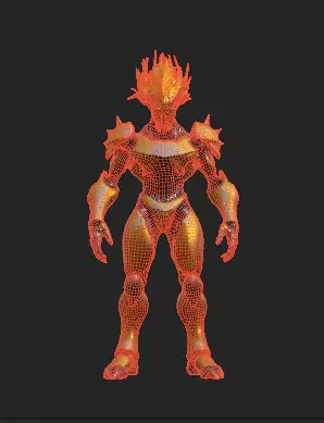 Robots Pack 2 Low-poly 3D model_26