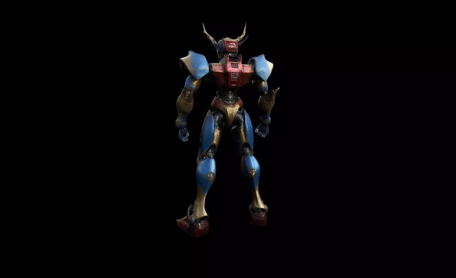 Robots Pack 2 Low-poly 3D model_12