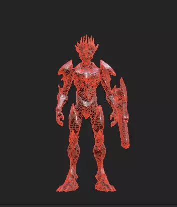 Robots Pack 2 Low-poly 3D model_27