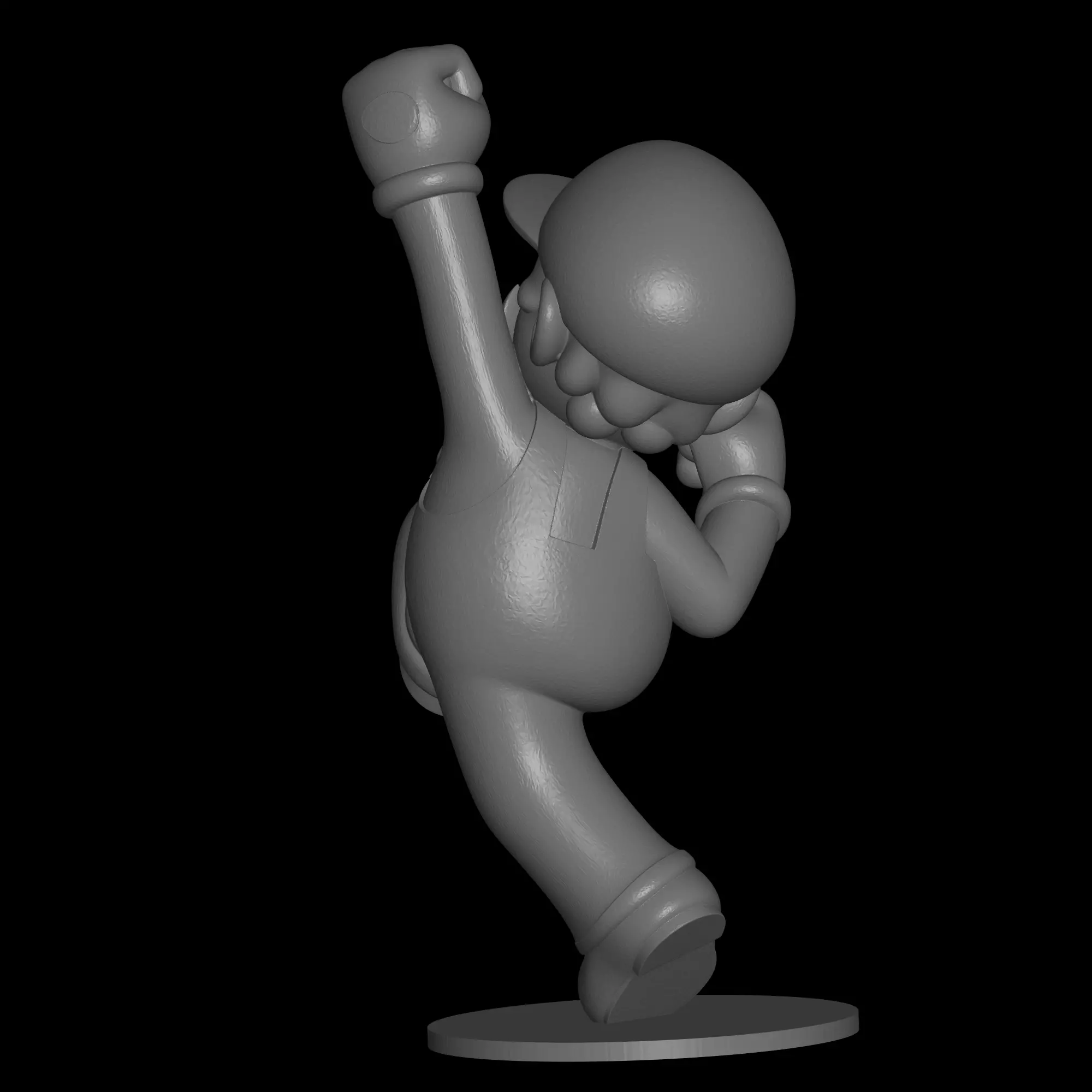 super mario bros design 3D print model_2