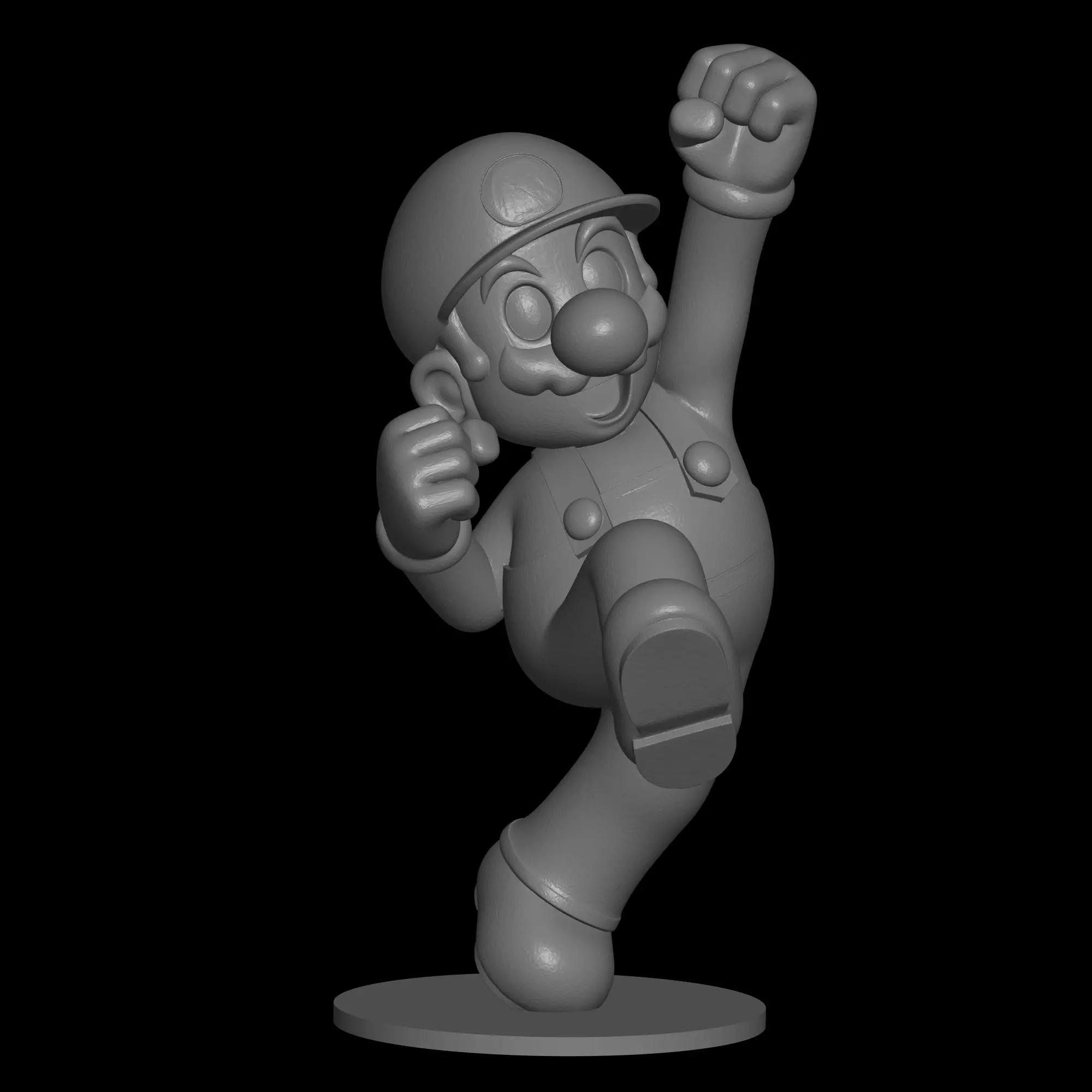 super mario bros design 3D print model_0